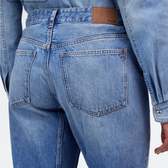 Madewell The Curvy Darted Barrel-Leg Jean size 28 - Picture 4 of 10